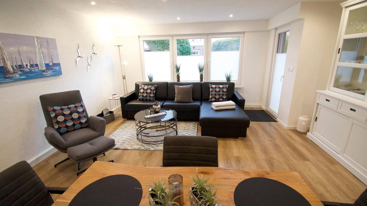 Norddeich Apartment | North Sea dream - luxury property with direct access to the spa gardens