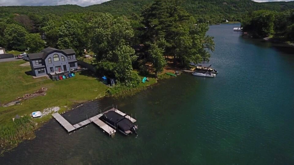 North Lake George House | Northern Lake George Waterfront. Private Docks
