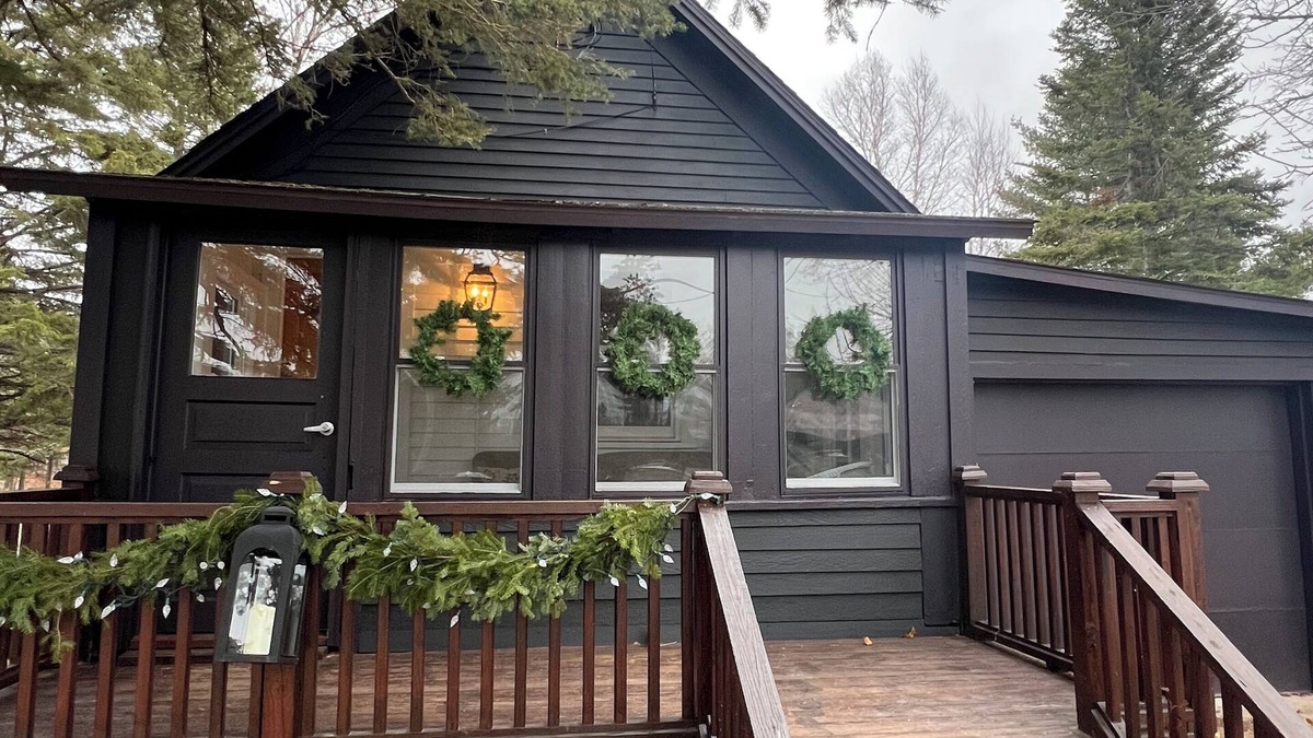 Laurium Cottage | NORTHERN LIGHTS! Historic Storybook Beach Cottage at Tamarack Waterworks