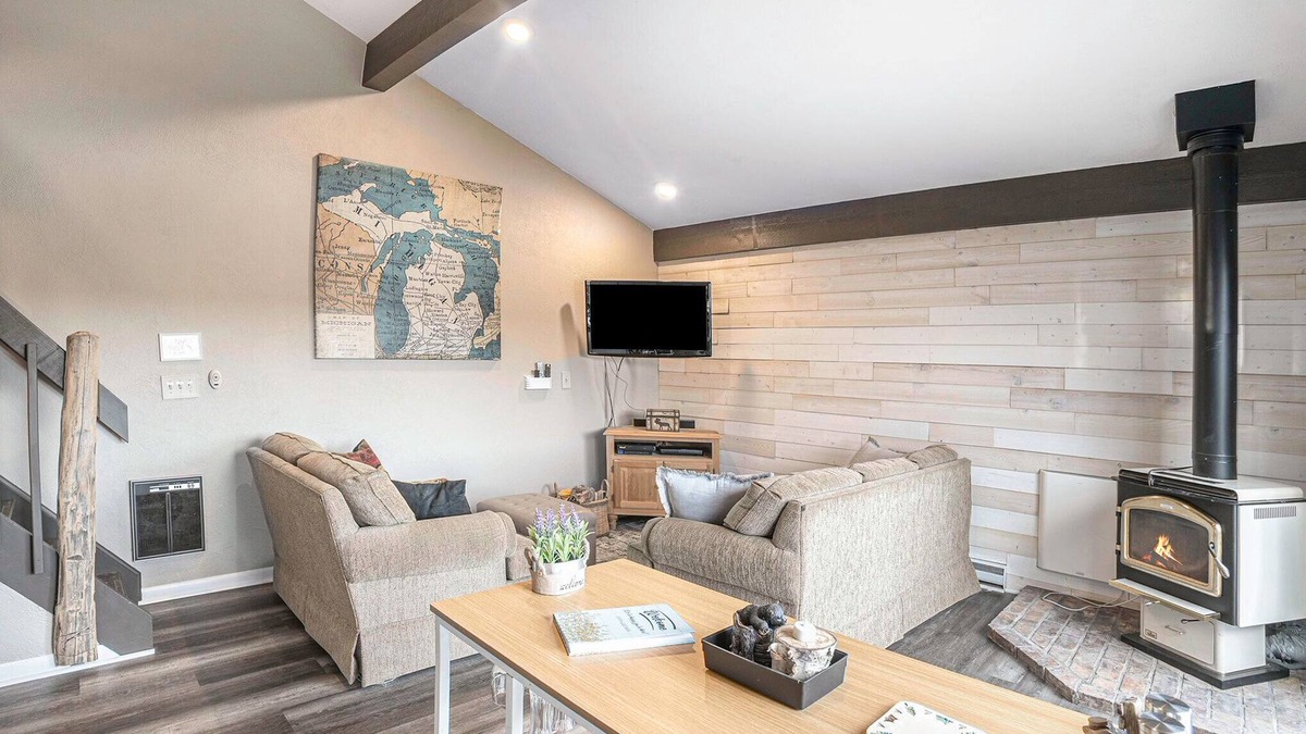 Gaylord Cottage | Northern MI Getaway w/Lake Views! Near Boyne Mt!