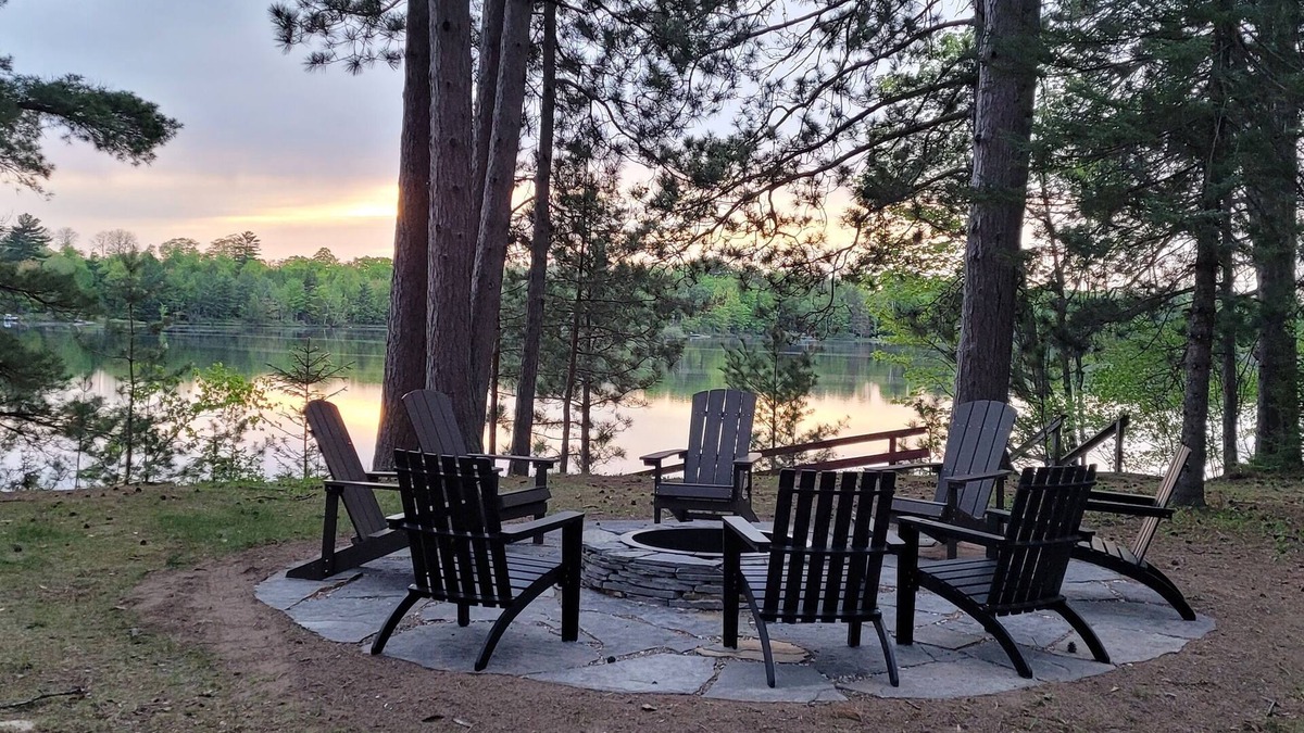 Mercer Cabin | Northwoods cozy 3BR/2BA lakefront cabin on ATV/UTV trail