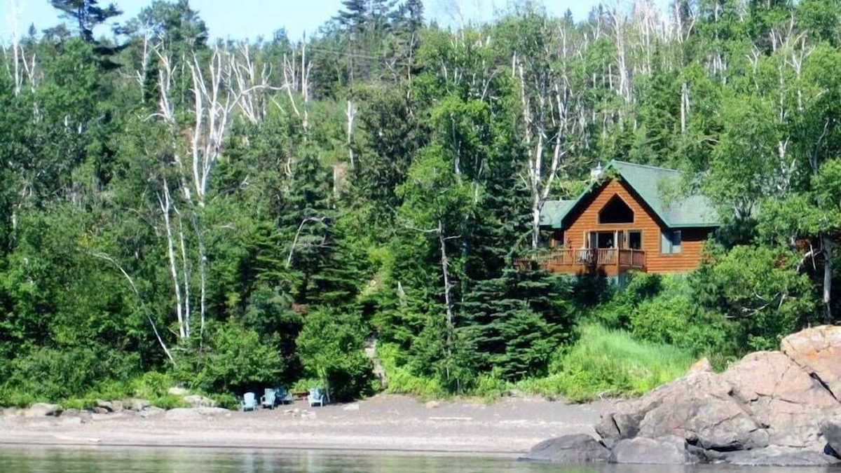 Beaver Bay House | Northwoods Luxury on Private Black Sand Beach