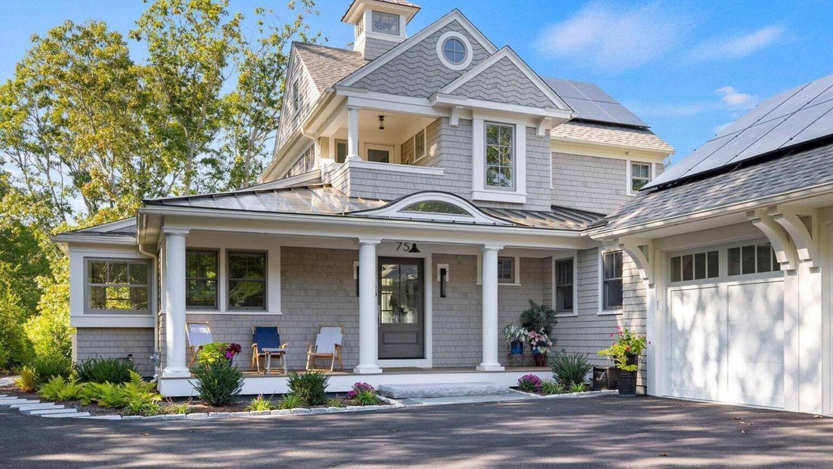 North Falmouth House | Not a Cottage, but a Castle!