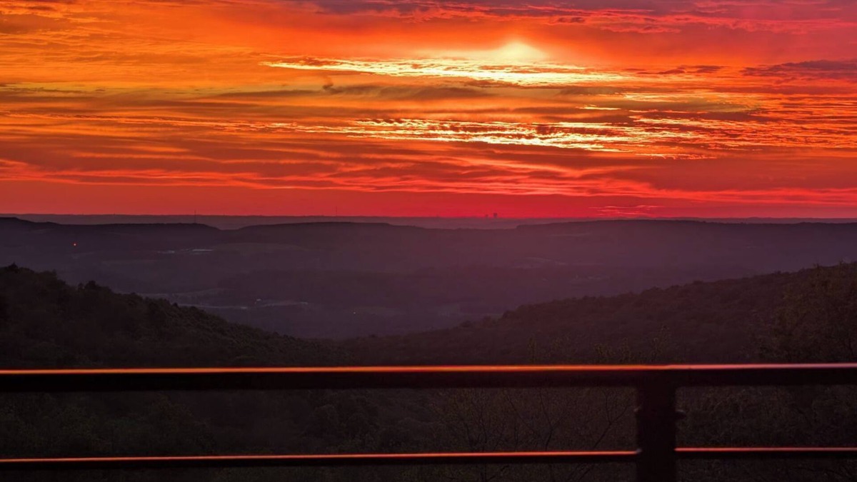 Stahlstown House | Not Your Typical Mountain Cabin - Must See Sunsets