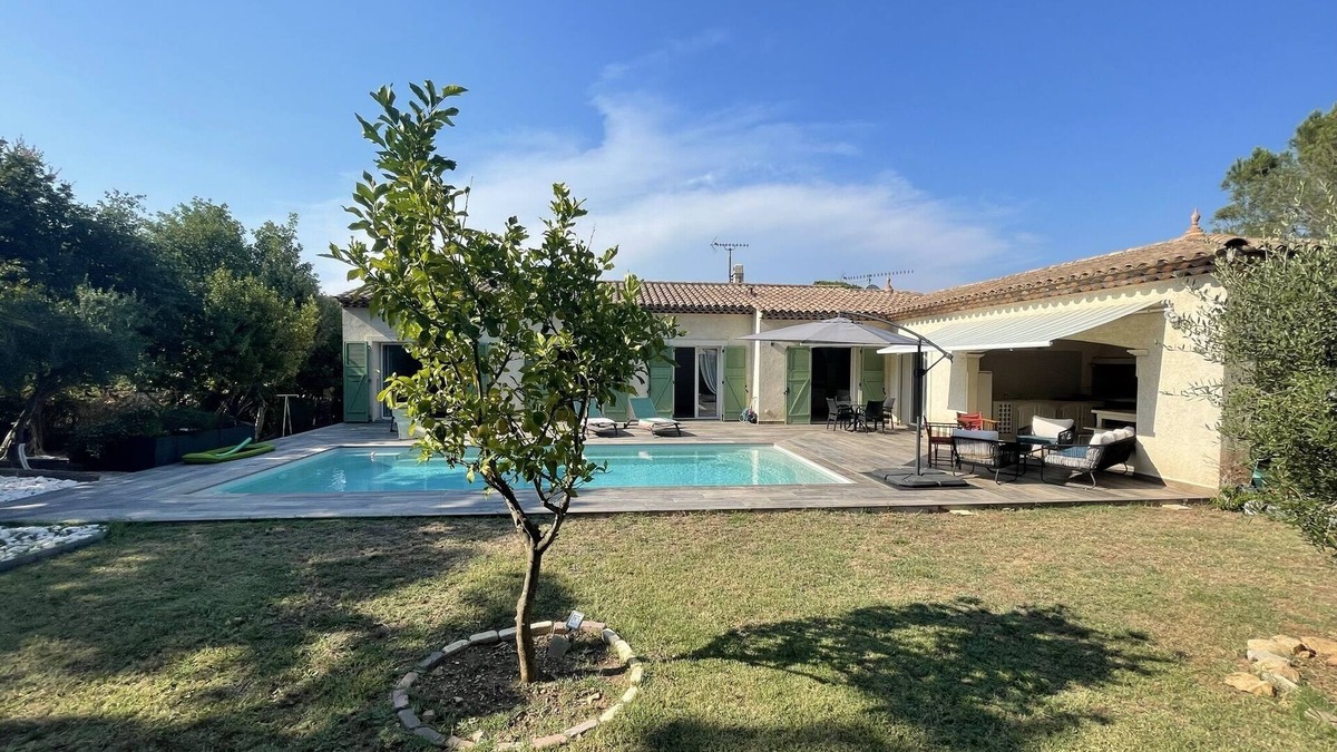 Puget-sur-Argens Villa | Nouveau : Très Jolie Villa Climatisée Avec Piscine