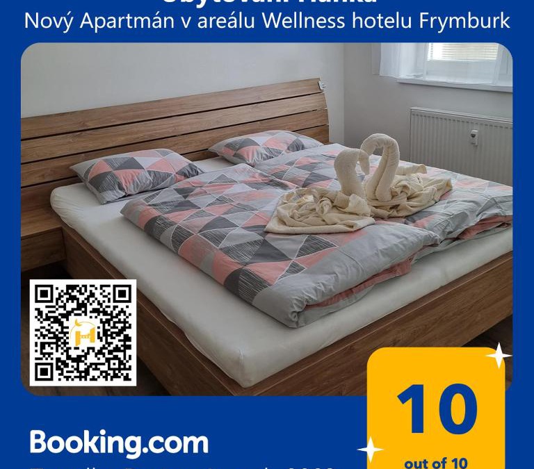 Frymburk Apartment | Nový Apartmán v areálu Wellness hotelu Frymburk