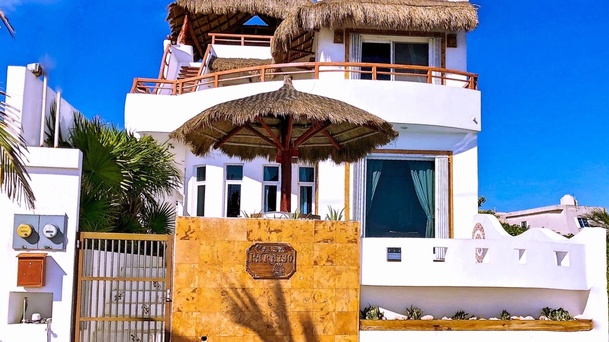 Isla Mujeres House | Nov & Dec specials~Unobstructed Caribbean~Oceanfront Spacious Private Home~Pool