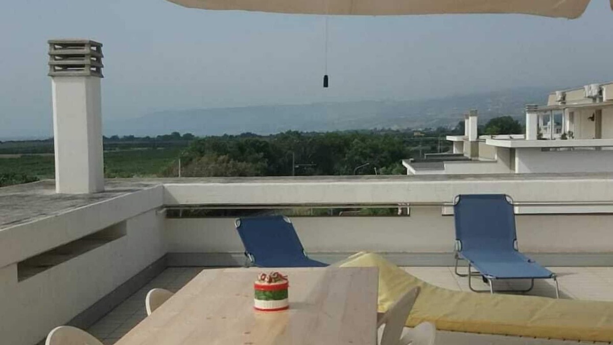 Nova Siri Apartment | Nova Siri marina: Penthouse with sea view, large terrace, Wi-Fi. Boat trips and fishing