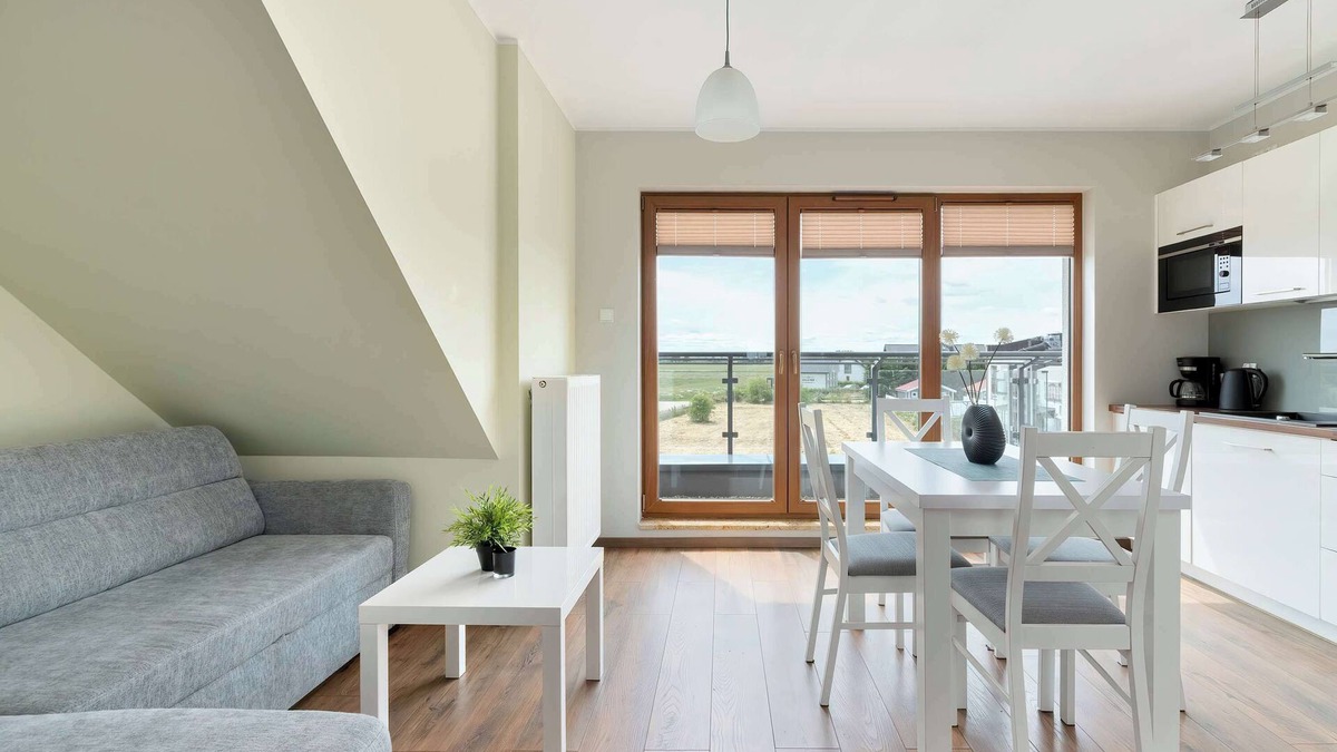 Puck Apartment | Nowy Świat 31B | Puck | Bright Apartment | Close to the Sea | Balcony