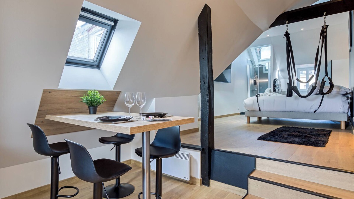 Bourg-Achard Apartment | Nuits secrètes, un instant privilégié et sensuel