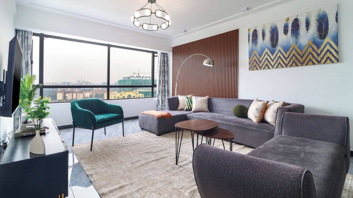 Thompson Estate Apartment | Nyumbani Oasis - Tastefully Furnished Three Bedroom Apartment in Kilimani