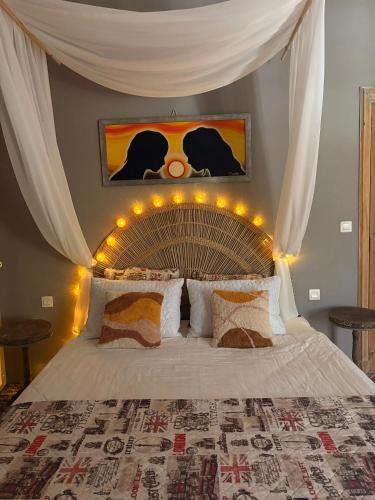 Fabrezan Bed & Breakfast | O'MAZETTE CHAMBRE ROMANTIQUE VUE JARDIN AVEC PISCINE découverte de l'Aude