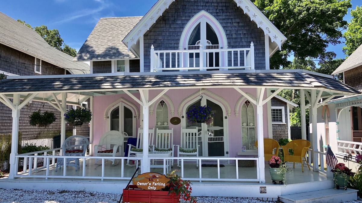 Oak Bluffs Cottage | Oak Bluffs Gingerbread Cottage near Downtown, Beach, Ferry and Ocean Park!