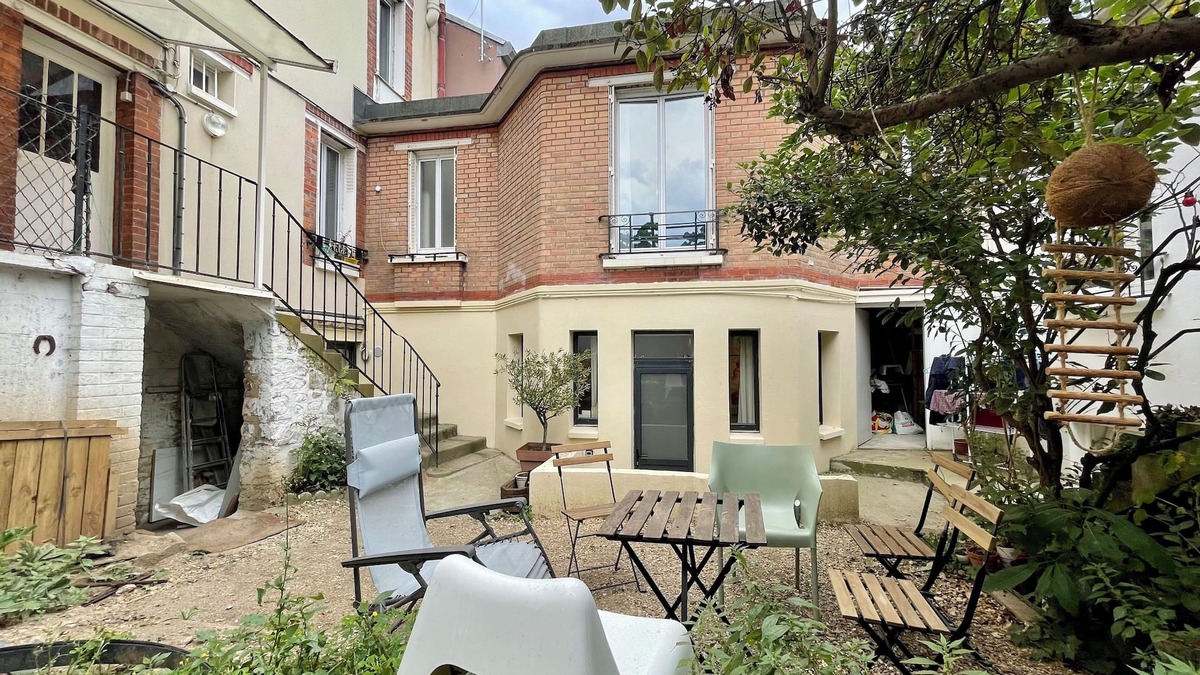 Malakoff Apartment | Oasis de Sérénité à Pom'Cannelle : Apartment with garden in Malakoff