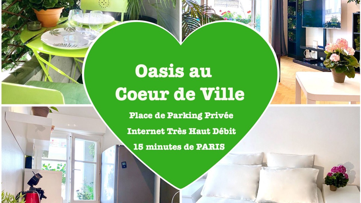 Le Plessis-Robinson Apartment | Oasis in the heart of town