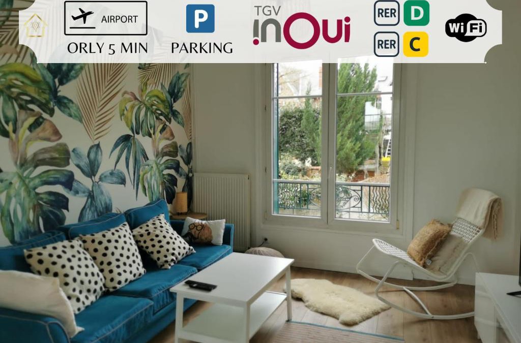 Juvisy-sur-Orge House | Oasis Train Station - Next to Paris