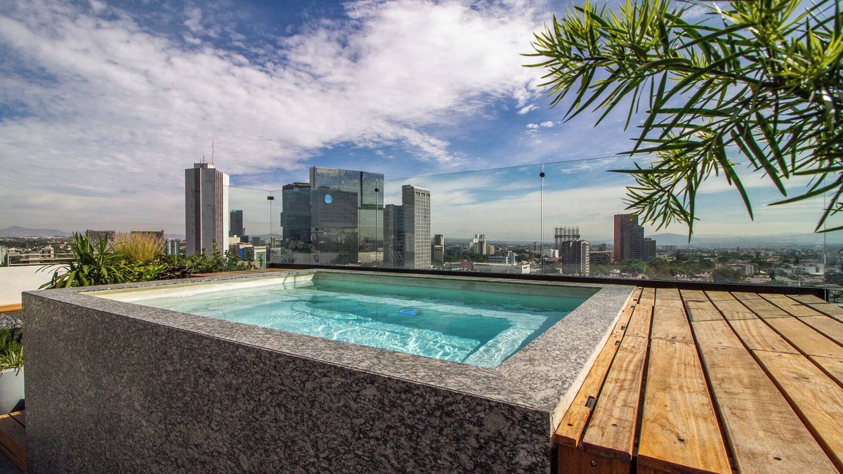 Guadalajara Apartment | Oasis Urbano, Rooftop + Jacuzzi + Estacionamiento