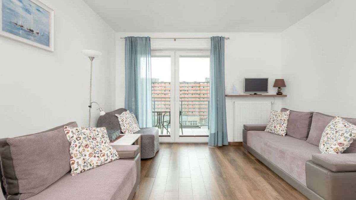 Przymorze Apartment | Obrońców Wybrzeża 15 | Comprehensive studio | WiFi