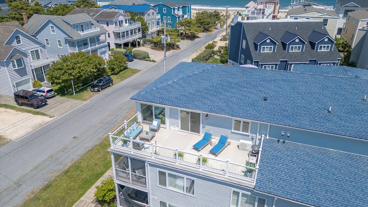 Rehoboth by the Sea Condo | Ocean Block! Downtown Dewey Beach Penthouse with Ocean Views