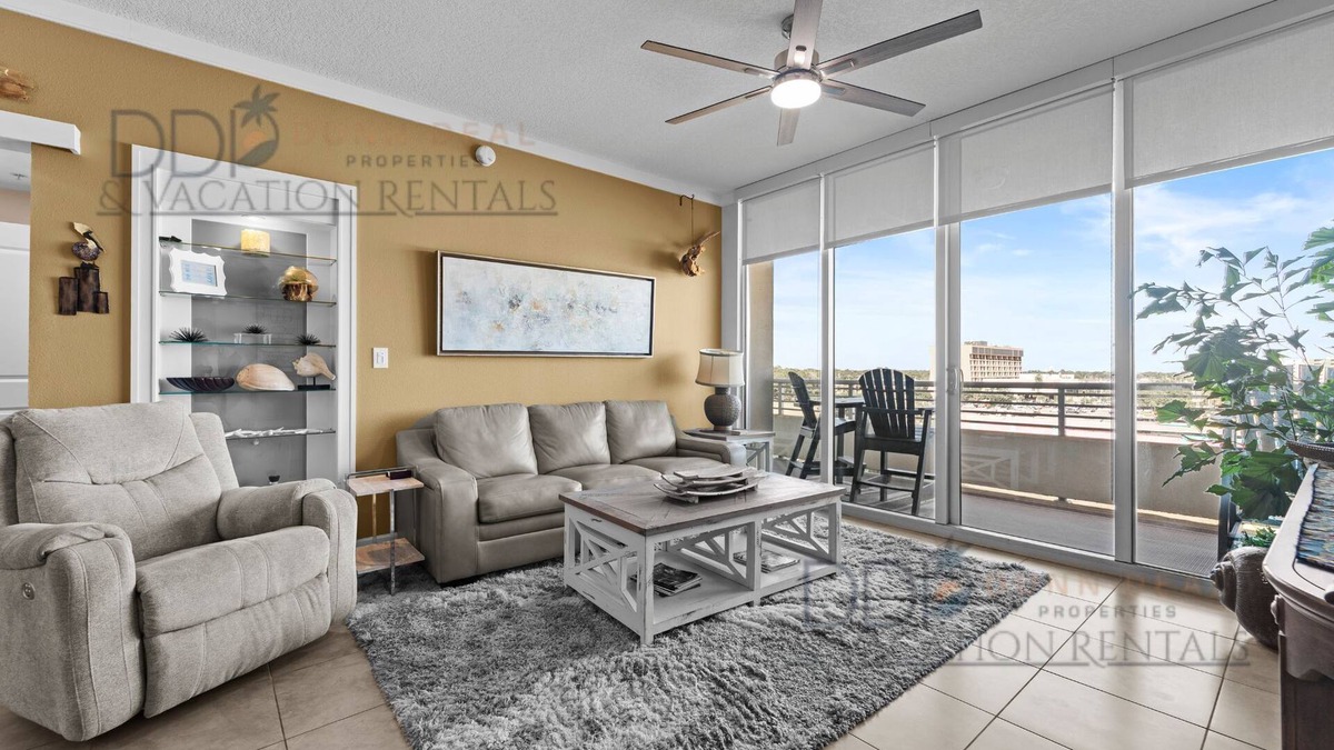 Biloxi Condo | Ocean Club #406 Enjoy panoramic views of the Gulf!