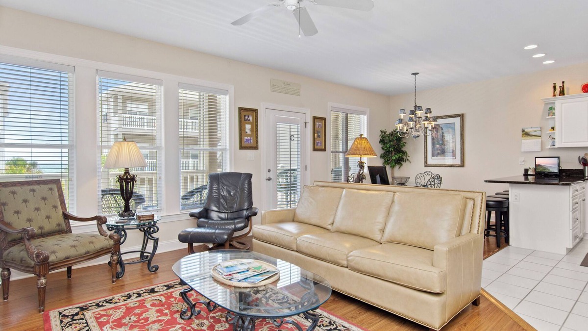Indian Beach Condo | Ocean Club I-202 – Oceanside 3BR w/Pools, Elevator, Views & Stylish Furnishings