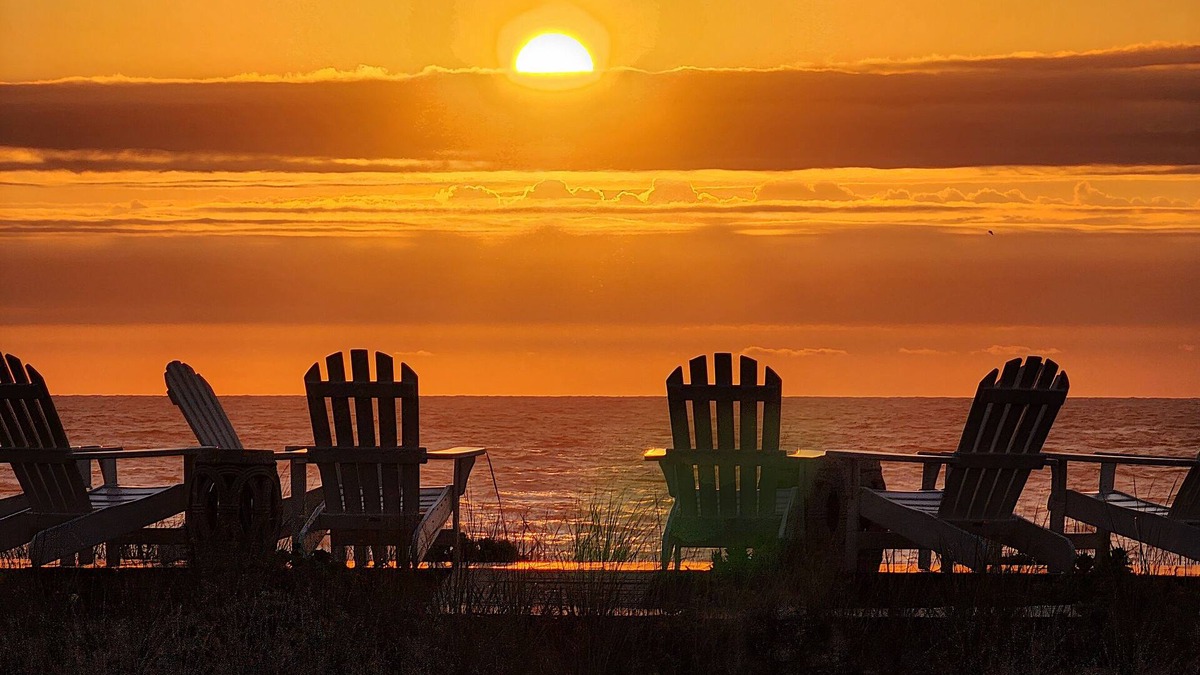Point Pleasant Beach House | Ocean Front House with a Private Beach and Dune Garden.