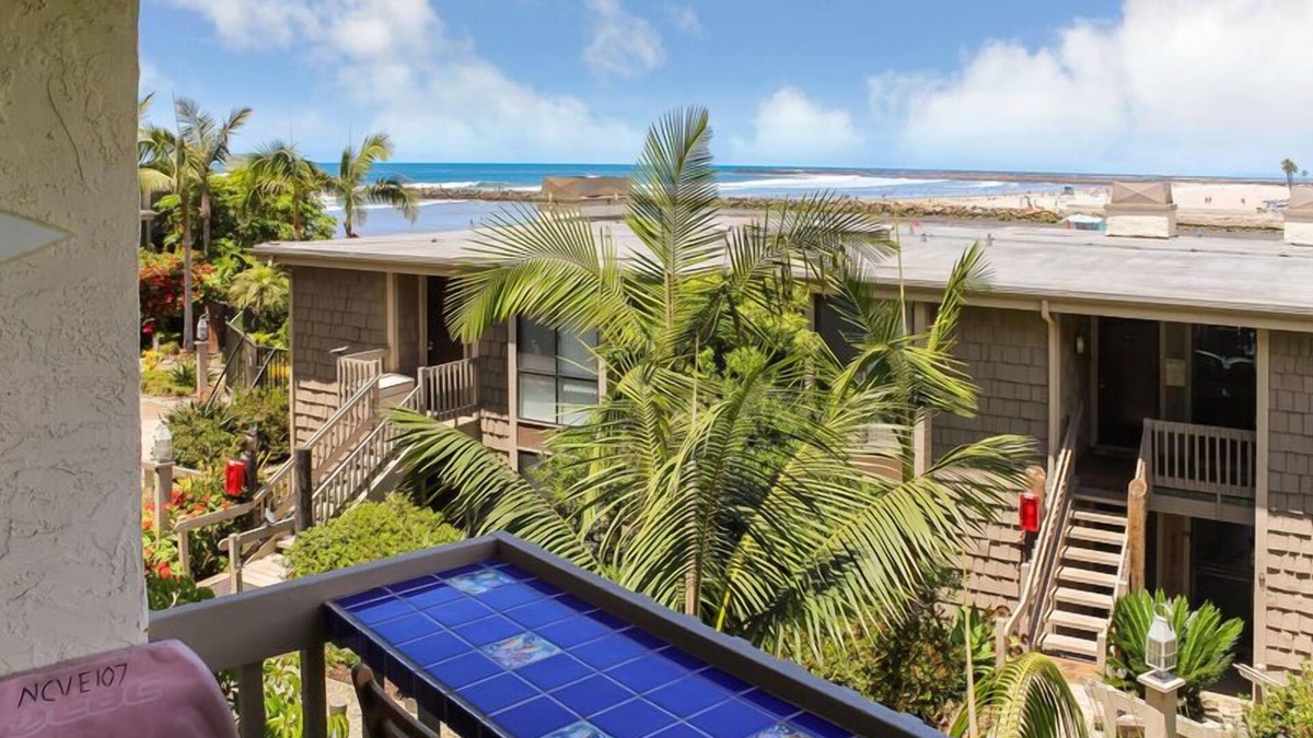 Oceanside Condo | Ocean & Harbor Views. E107 North Coast Village