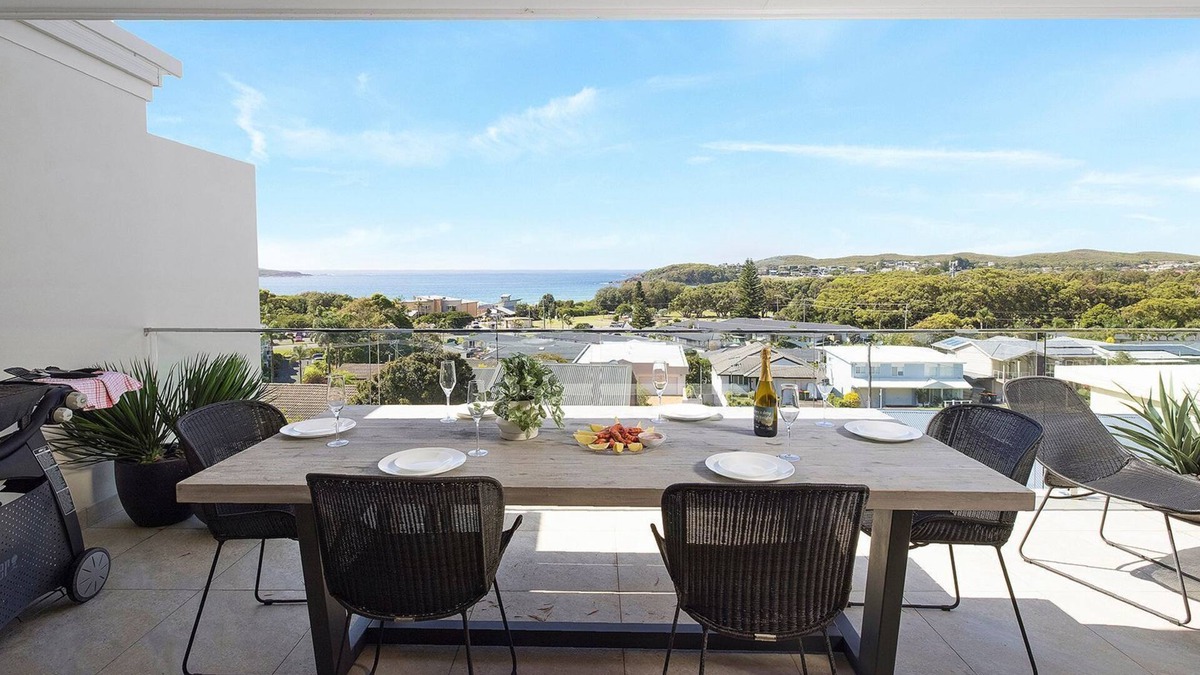 Fingal Bay House | Ocean Scene - Amazing Ocean Views over Fingal Bay