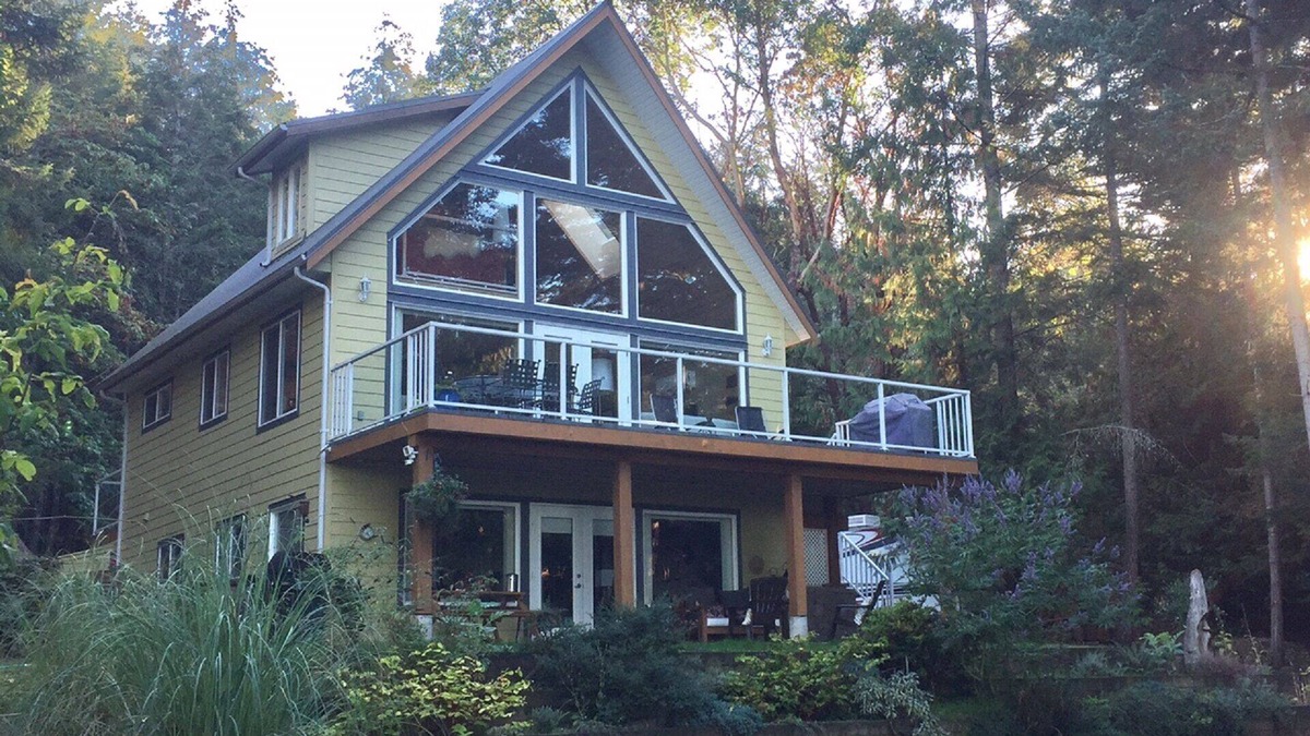 Galiano House | Ocean view, Galiano Island retreat plus more