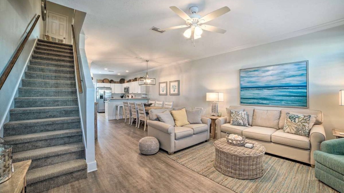 Mexico Beach House | Ocean View Home, just steps to the Beach! Family friendly!