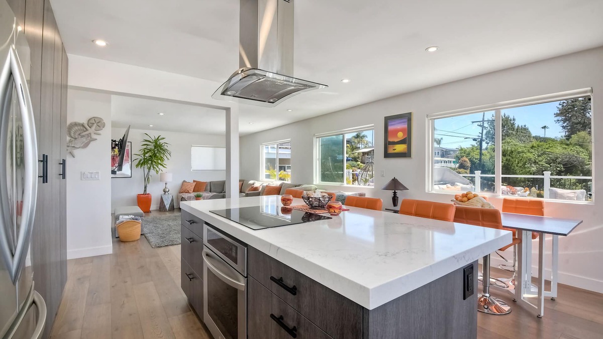 Encinitas Condo | Ocean View, Luxury, Private Rooftop Patio, BBQ