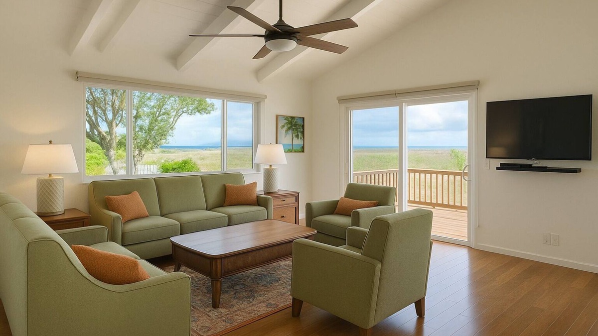 Paia House | Ocean View Retreat – Walk to Town and Beaches– A/C – Fast WiFi - Self Check-In