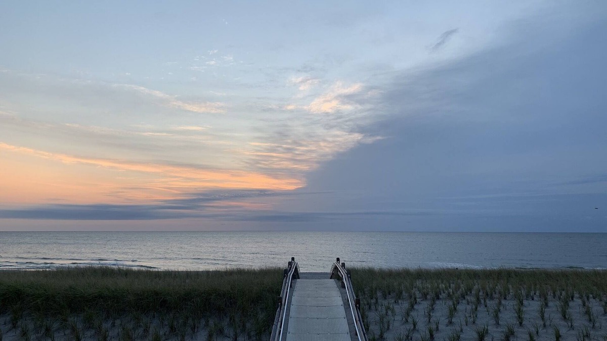 Mantoloking Condo | Ocean view sunrise from bed! Private Beach & Pool @ The Ocean Club @ Mantoloking
