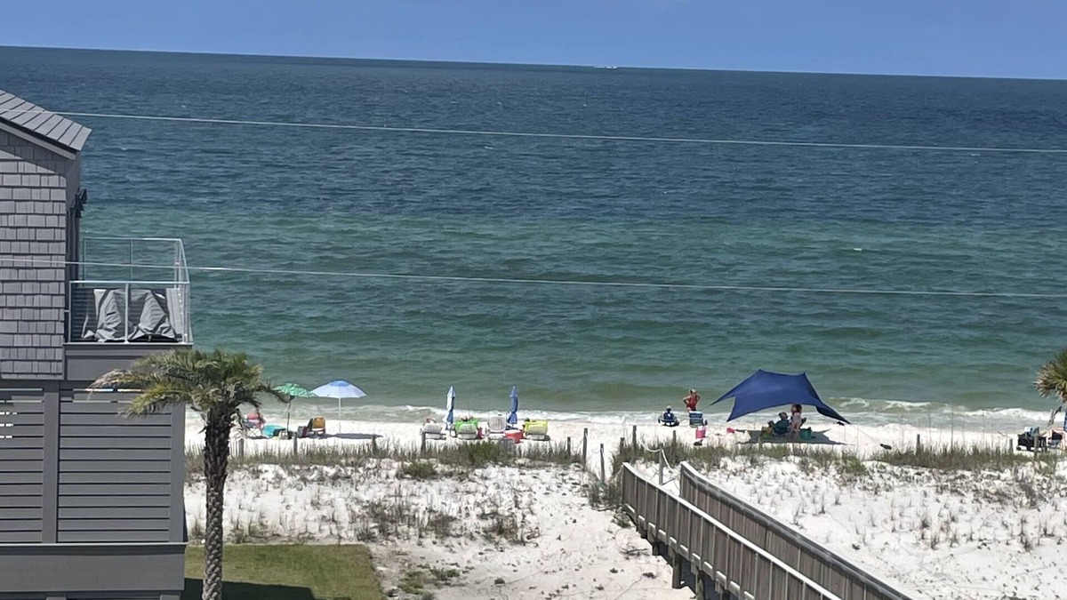 Mexico Beach Condo | Ocean view, three bedroom, two bath condo in Mexico Beach.