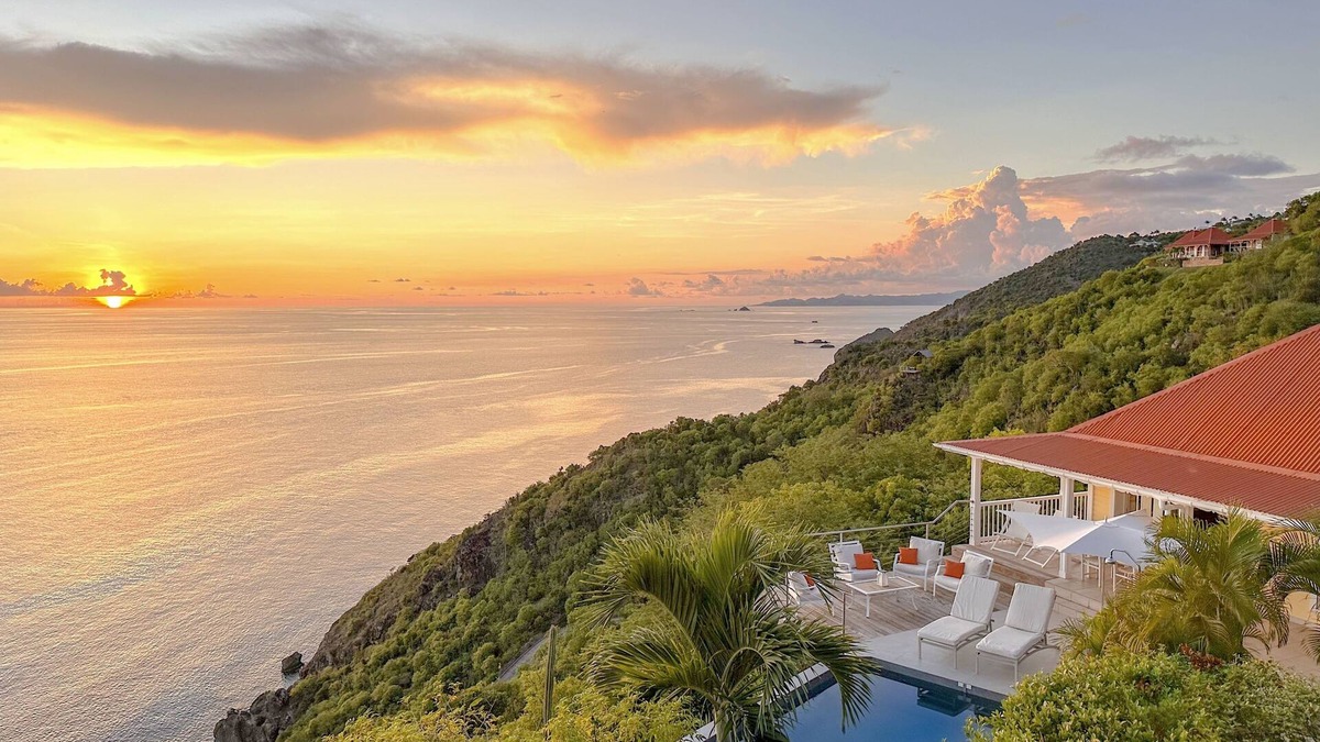 Colombier Villa | Ocean View - Villa l'Enclos - St-Barth