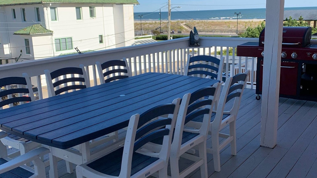 Atlantic City House | Ocean Views from Every Room! Steps to the Beach! Beach Block home!