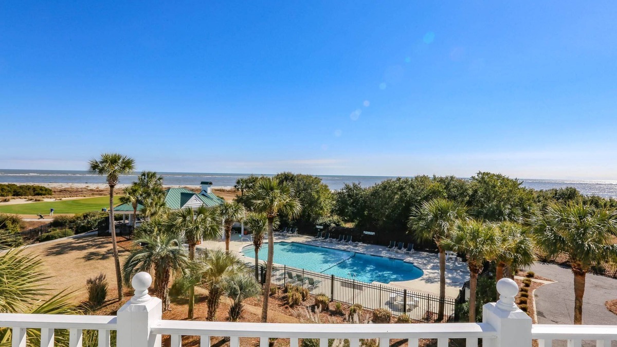 Ocean Point House | Ocean Views, Two Master Suites, Screened Porch & Access to Ocean Point Community Pool & Cabana