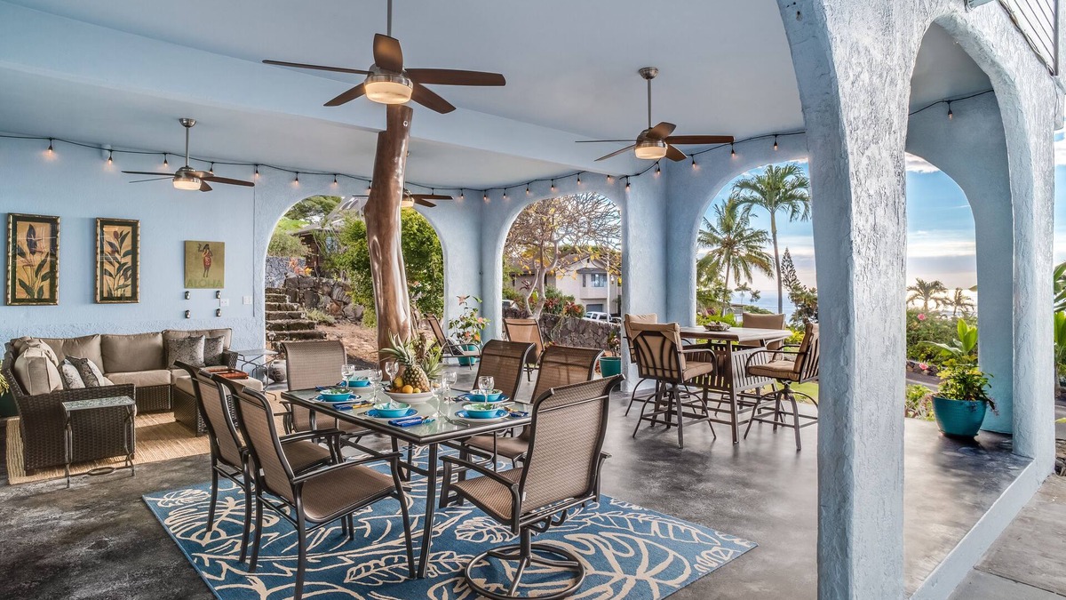 Kahaluu-Keauhou House | Ocean views w/breezes! Large Lanai, Kitchen, 2 bedroom - beautiful neighborhood