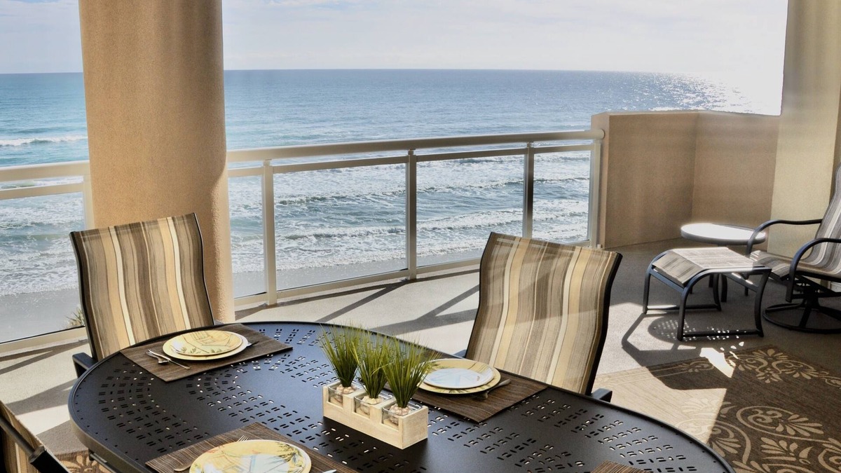 Daytona Beach Condo | Ocean Vistas 406 Direct Oceanfront Huge Private Balcony