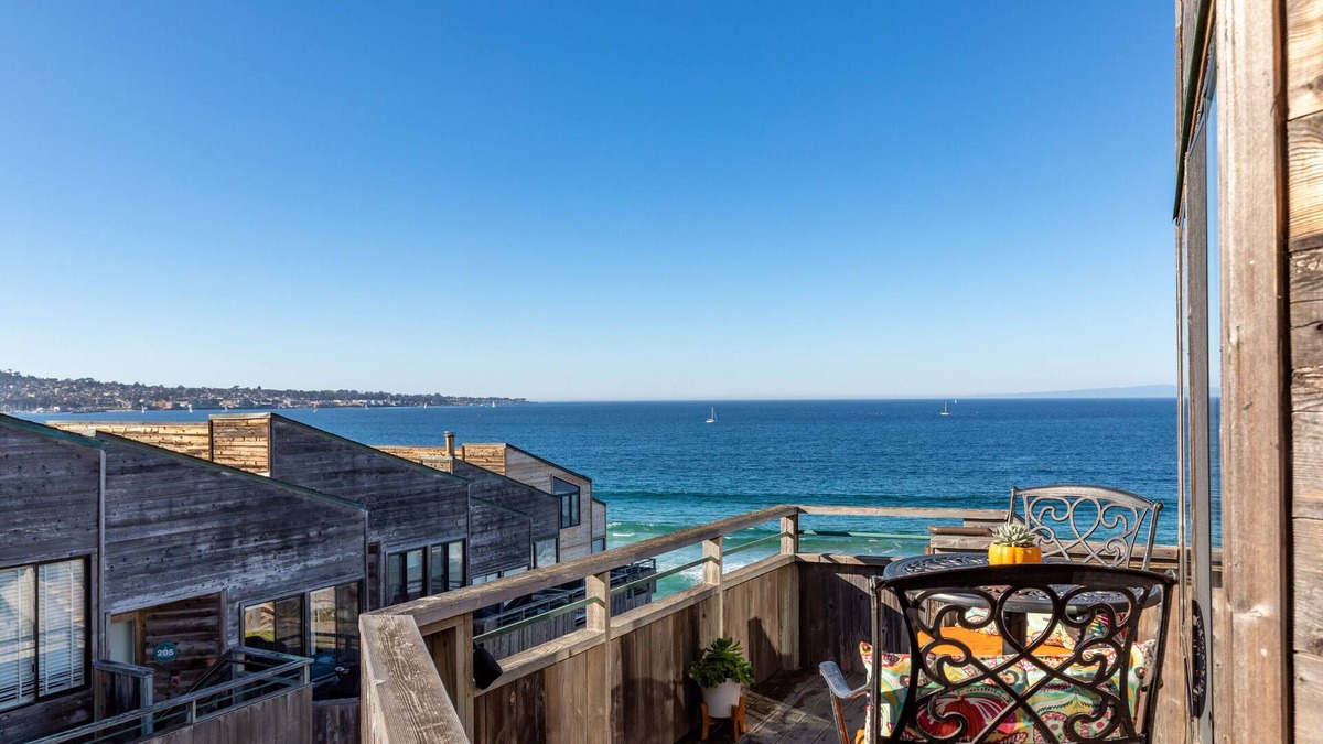 Monterey Condo | Oceanfront 2 bedroom Luxury Paradise! Ocean Harbor House. Steps to the beach!