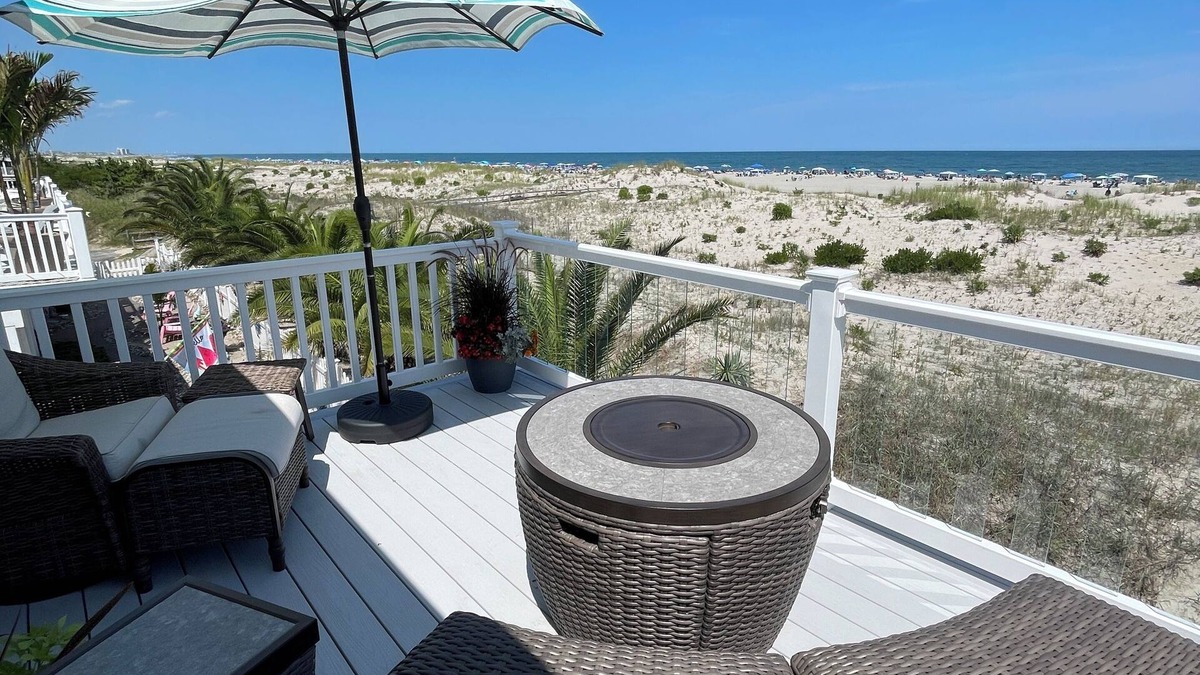 Townsend's Inlet House | Oceanfront, 3 BR on 79th Street in Sea Isle with NEW DECK and AMAZING VIEWS!
