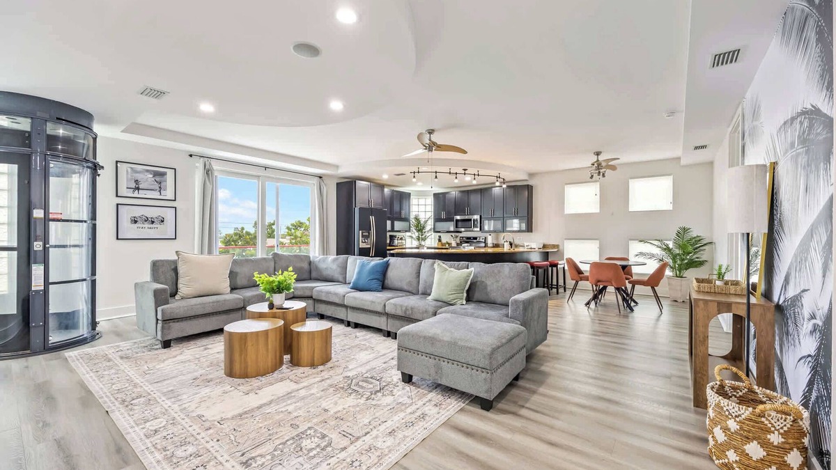 Cocoa Beach House | Oceanfront 6BR | Indoor Pool, Theater, Funky Fun