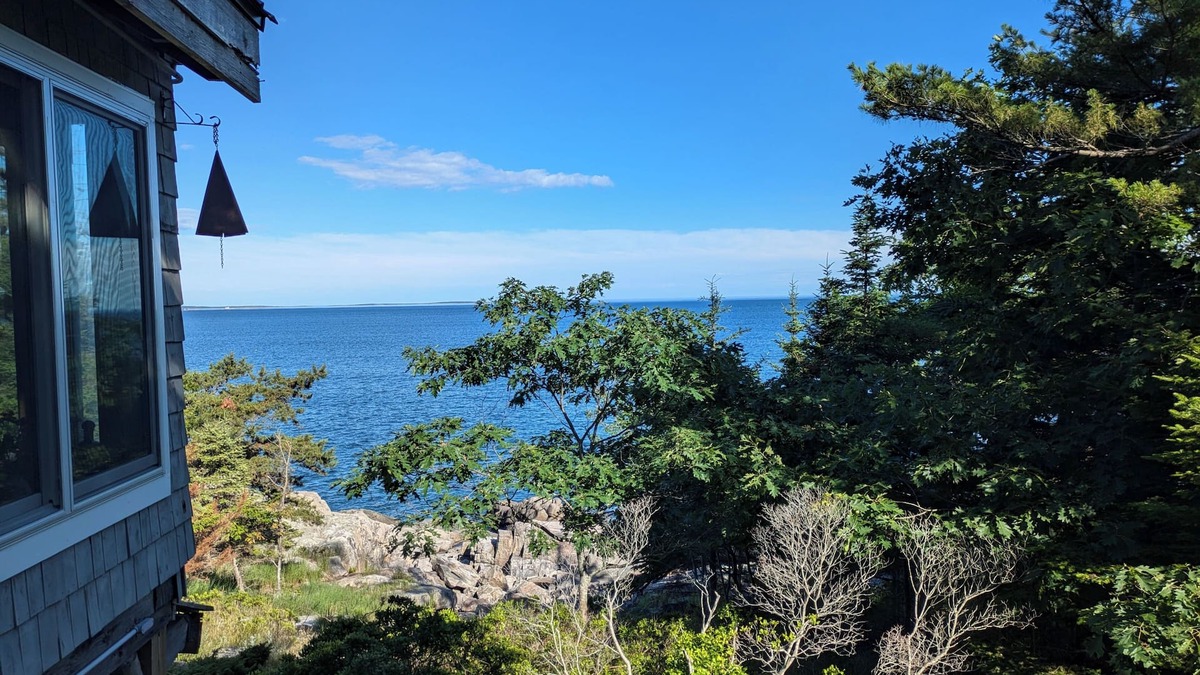 Georgetown House | Oceanfront Cabin-Castle in Maine Woods
