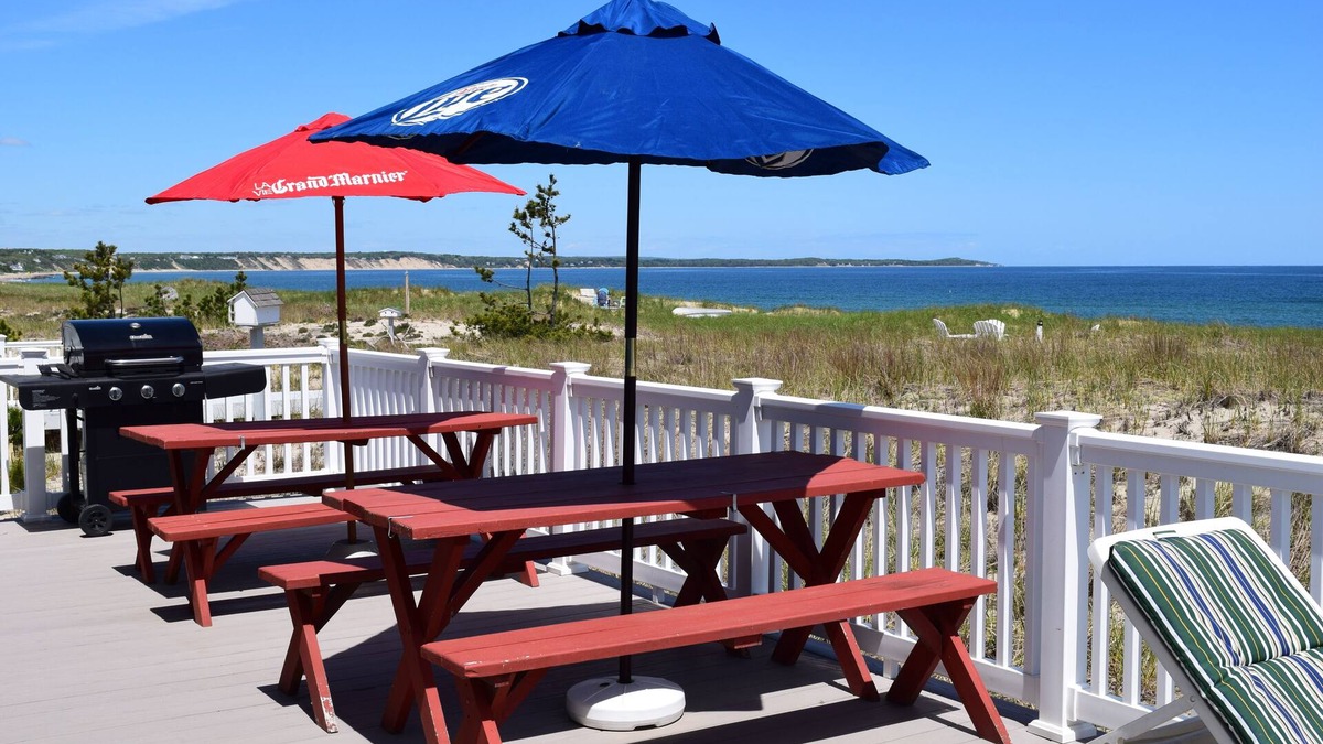 Sagamore Beach Cottage | Oceanfront Cape Cod Home on Private Beach Just Steps to the Ocean w/AC