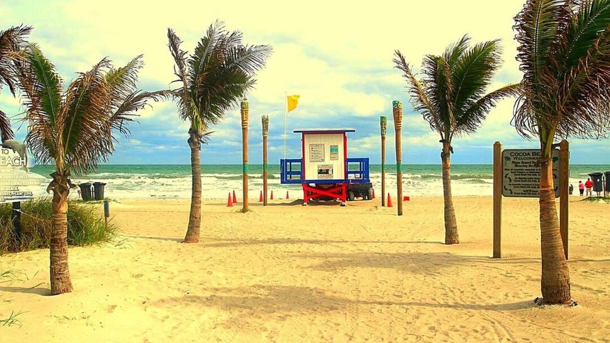 Crescent Beach House | Oceanfront Cocoa Beach House, Private Beach Access, sleeps 12