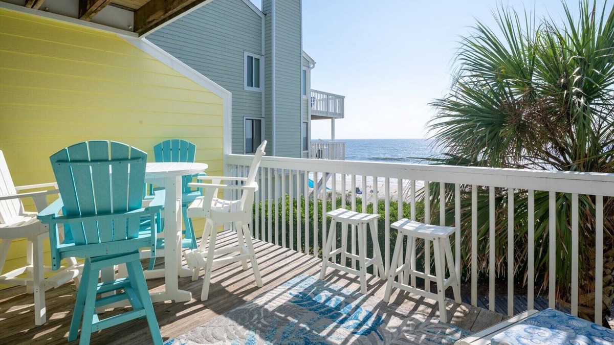 Kure Beach Condo | Oceanfront Condo with 3+ Pools - Ocean Dunes 1401