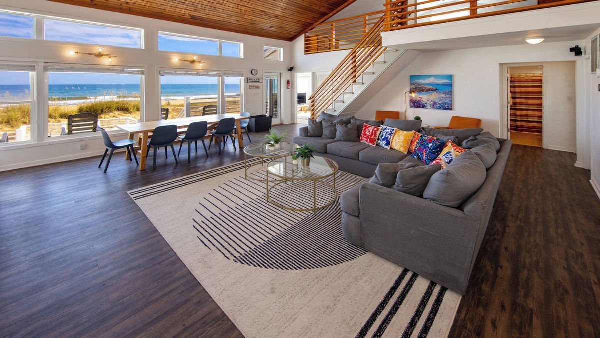 Sandbridge House | Oceanfront, Direct Beach Access, Pool, Sleeps 15!