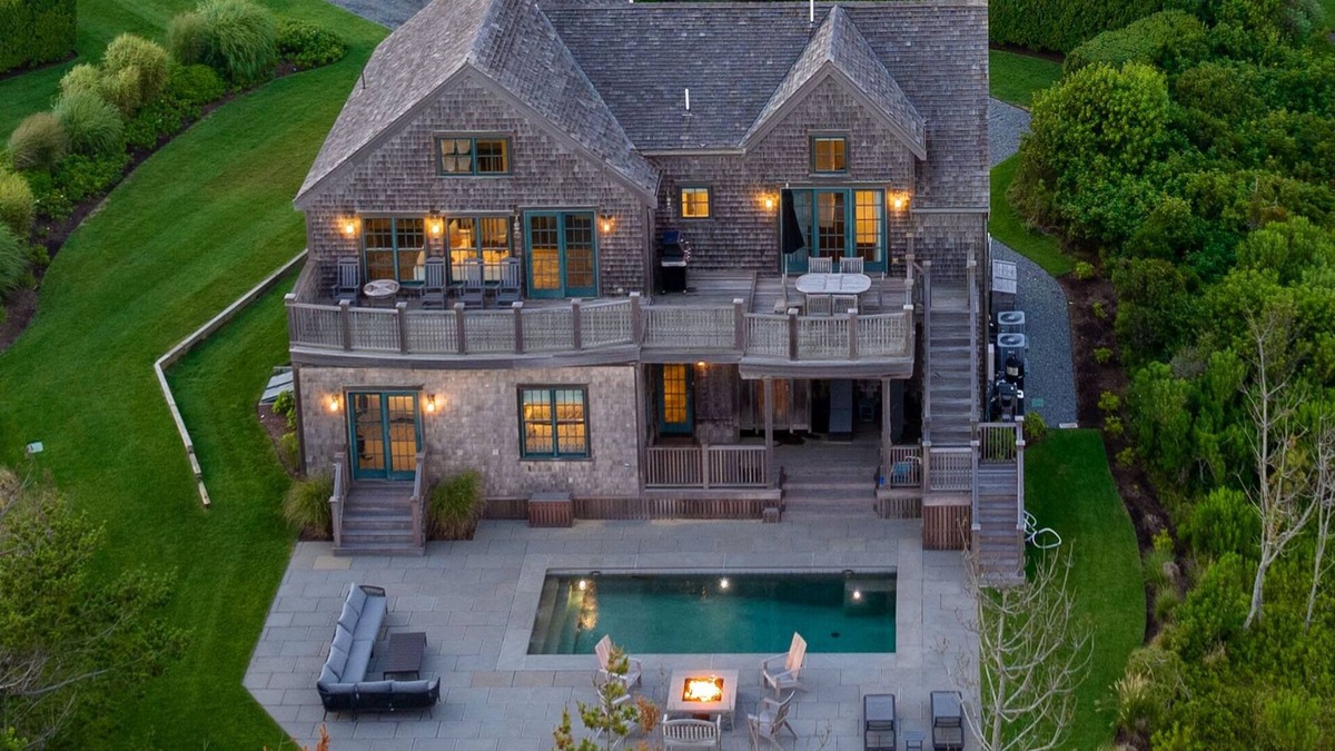 Madaket House | Oceanfront Madaket with heated pool and private beach path