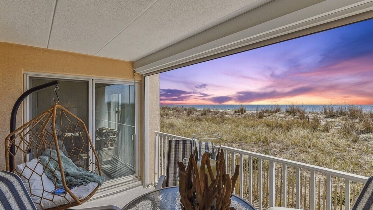 Montego Bay Condo | Oceanfront nestled in the dunes