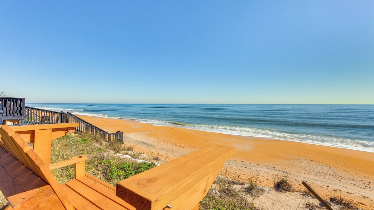 Beverly Beach House | Oceanfront Oasis in Flagler Beach w/Views!